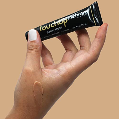 Mehron TouchUp Anti-Shine Gel | Matte Primer Medium Tint