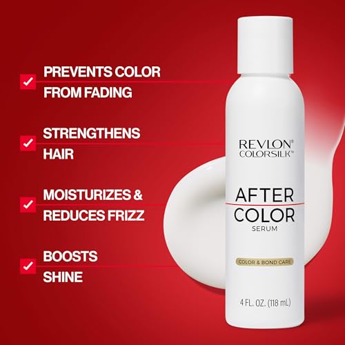 REVLON ColorSilk After Color Serum - Frizz Control & Split End Repair, 4 fl oz
