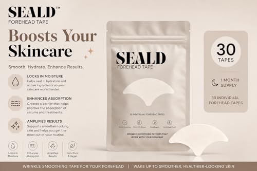 SEALD Forehead Tape – 30 Wrinkle Smoothing Patches