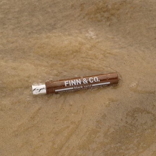 FINN & CO. Black Sand Fragrance Oil, Long-Lasting Beach Inspired Fragrance for Men & Women, Roll On Perfume Oil, Travel-Friendly, Lightweight, Easy Application & Spill Proof, 0.34oz