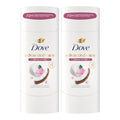 Dove Advanced Care Antiperspirant Caring Coconut 72H Protection, 2 Pack