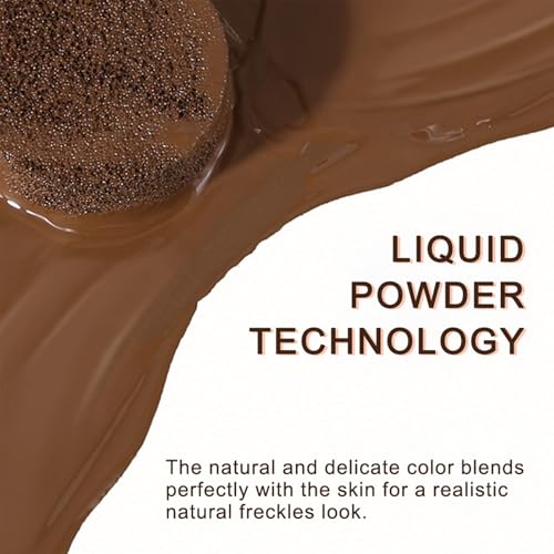Erinde Liquid Freckle Stamp Pen - Waterproof Saddle Brown