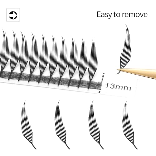 Anime Manga Wispy Lash Extensions 0.07mm C/D Curl