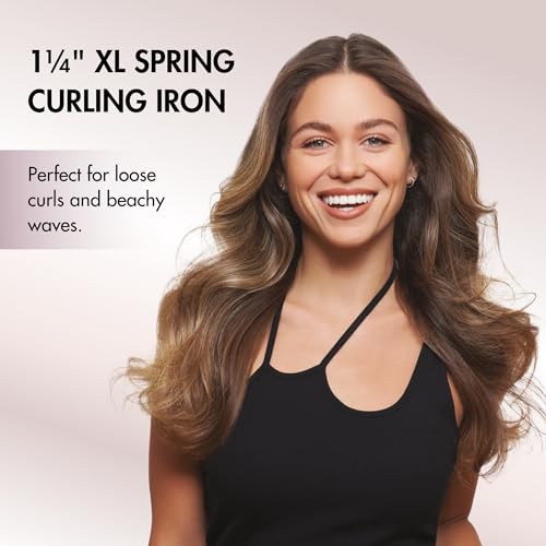 Nano Titanium Professional Curling Iron with Extended/Long Barrel Perfect for Longer Hair