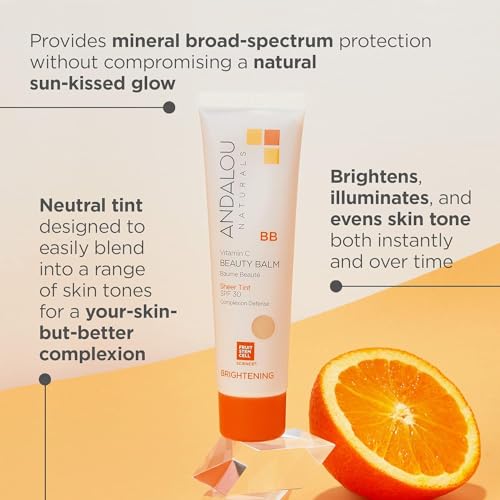 Andalou Naturals Beauty Balm Sheer SPF 30 - 2 oz