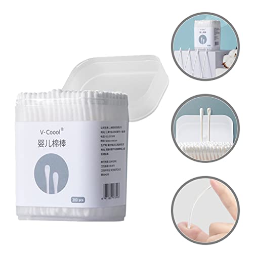 Baby Cotton Swabs 600 Count Double-Ended Ear Cleaning Sticks