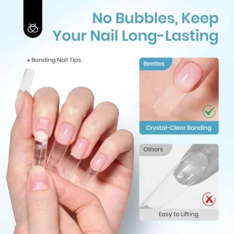 Beetles Tipex Nail Glue Gel - Super Strong 20g for Nail Tips