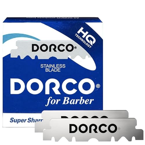 Dorco Single Edge Razor Blades 1000 ct (10 boxes of 100 blades)