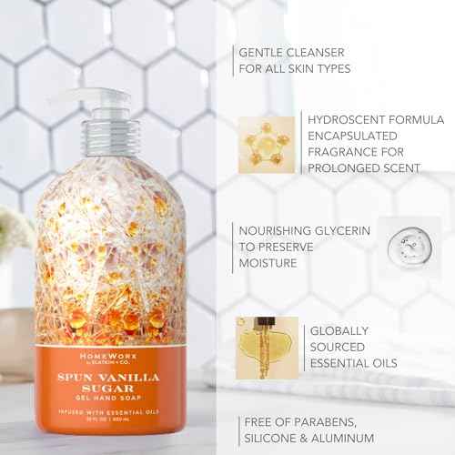 Homeworx by SLATKIN + CO. 22 fl oz. Hand Soap- Spun Vanilla Sugar