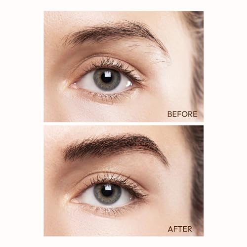 Ruby Kisses Go Brow Eyebrow Kit, Dual Shade Powder & Wax, Includes 3 Stencils, Perfect for Shaping & Defining, Natural Brow Look, Ideal for Sparse Brows