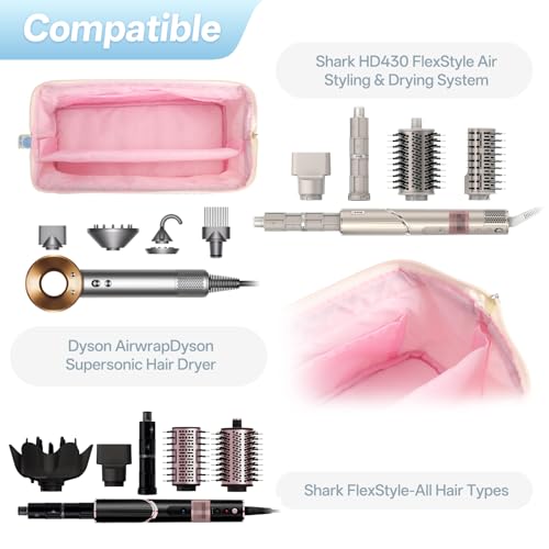 Shark Flex Style & Dyson Airwrap Travel Case Organizer