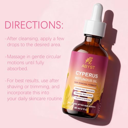 Cyperus Rotundus Oil - Natural Hair Growth Inhibitor, 2 fl oz
