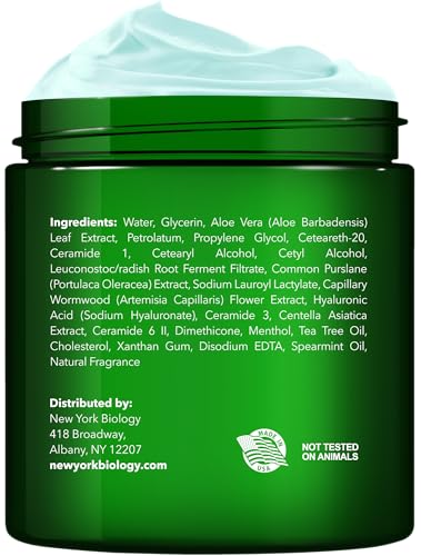 Tea Tree Oil Foot Cream - Hydrating Natural Foot Moisturizer for Dry, Rough Skin