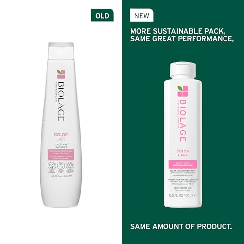 Biolage Color Last Shampoo & Conditioner Set – 13.5 Fl Oz Each, For Color-Treated Hair, Pack of 2
