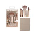 Real Techniques Mini Makeup Brush Set, 6-Piece with Mirror