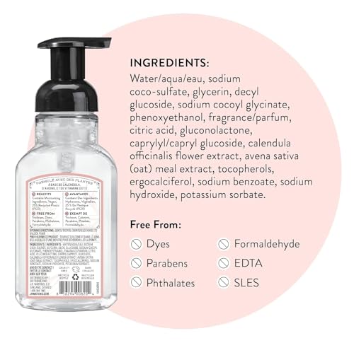 J.R. Watkins Grapefruit Foaming Hand Soap - 9 fl oz, 3 Pack