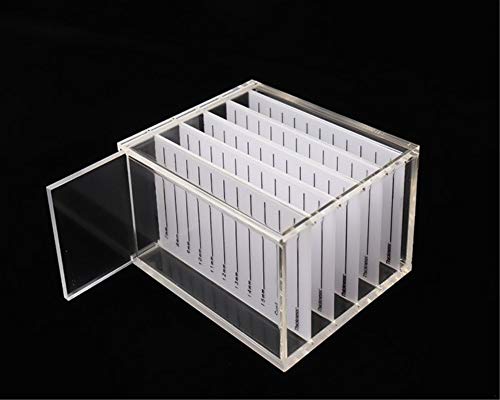 Acrylic Eyelash Storage Box, 4-Layer False Lashes Organizer