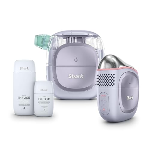 Shark FacialPro Glow + DePuffi 2-in-1 Facial & Contrast Therapy Lilac