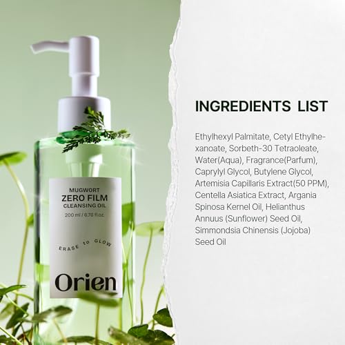 Orien Mugwort Zero Film Cleansing Oil 200ml