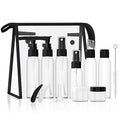Morfone TSA Approved Travel Bottle Kit - Leak Proof Toiletry Set