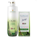 Olay Wicked Body Wash + Secret Invisible Solid Antiperspirant Deodorant Bundle, Wickedly Wonderful Elphaba¡¯s Edition, Cashmere Woods & Lime Scent, 20 fl oz + 2.6 oz (Pack of 2)