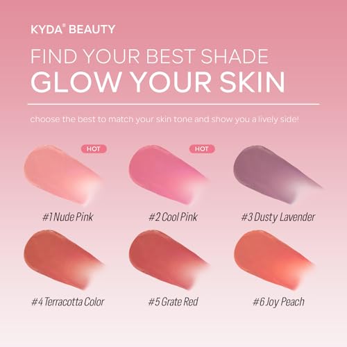 KYDA Liquid Blush - Matte Tinted Cheek Color, Long-Wear
