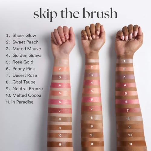 Julep Skip The Brush Bronzer & Contour Stick Cruelty-Free Cool Taupe