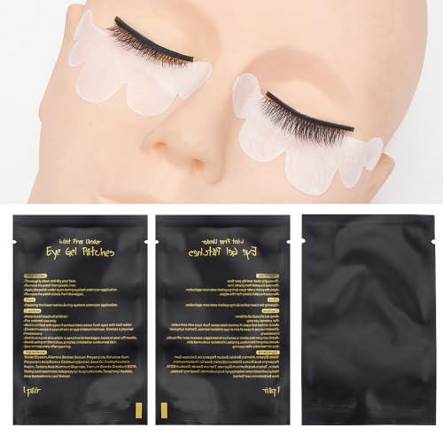 Lash Extension Under Eye Pads - 100 Pairs Hydrogel Lint Free