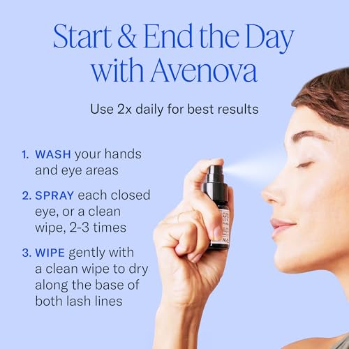 Avenova Eyelid Spray Cleanser - Hypochlorous Acid, 20ml
