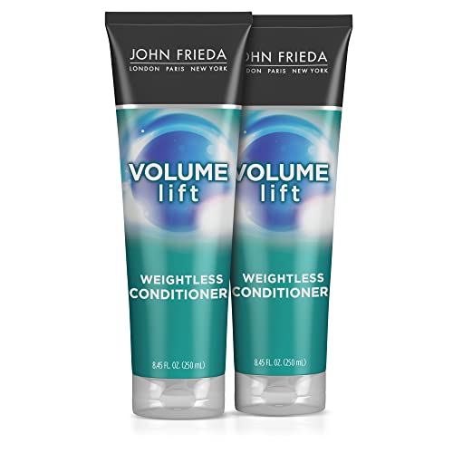 John Frieda Volume Lift Hair Conditioner, Safe for Color-Treated Hair, for Fine or Flat Hair, 8.45 Ounces (Pack of 2)