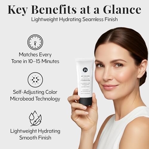 Jerome Alexander Self-Adjusting Foundation 2pc Set with Kabuki Brush