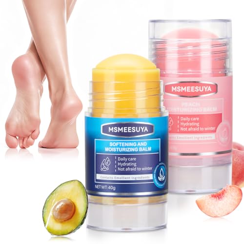 Foot Cream Stick Duo for Dry Cracked Heels, 2-Pack