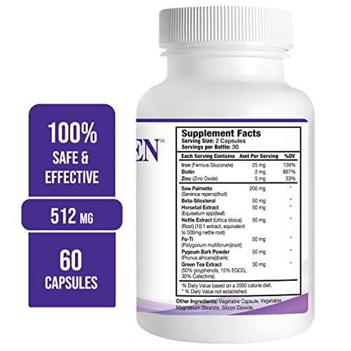 Propidren DHT Blocker Hair Growth Pills for Men & Women
