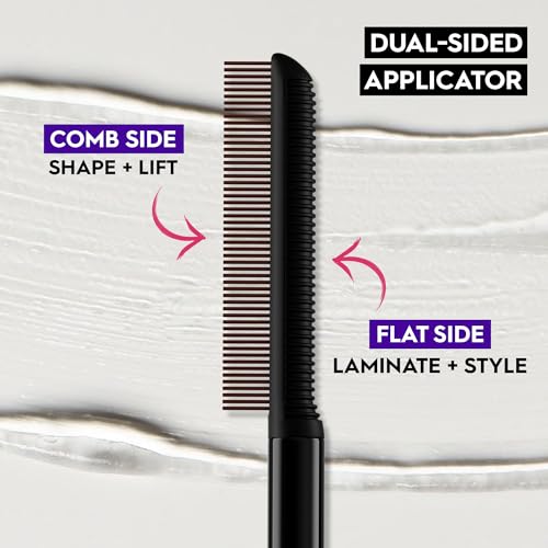 Urban Decay Neutral Brown Eyebrow Pencil & Clear Brow Gel Bundle - Brow Blade 2-in-1 Microblading Eyebrow Pen + Waterproof Pencil (Neutral Nana), Slick Day Strong Hold Clear Brow Gel for Lifted Brows