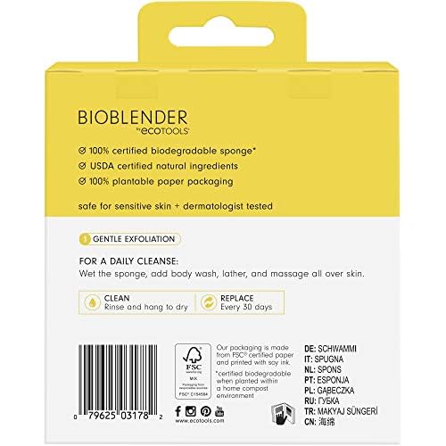 Ecotools Bioblender By Body Cleansing Sponge