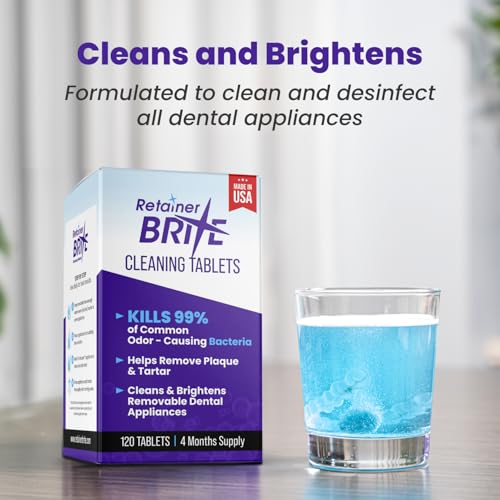 Retainer Brite Cleaning Tablets - 120 Count (4 Month)