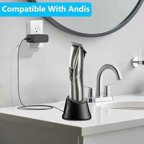 4.9V Charger for Andis Slimline Pro Hair & Beard Trimmer Compatible with Andis D-8 32400 32475 32810 32690 33785 32445 32485 32490 32680 Lithium-Ion Battery Hair Clipper Power Cord