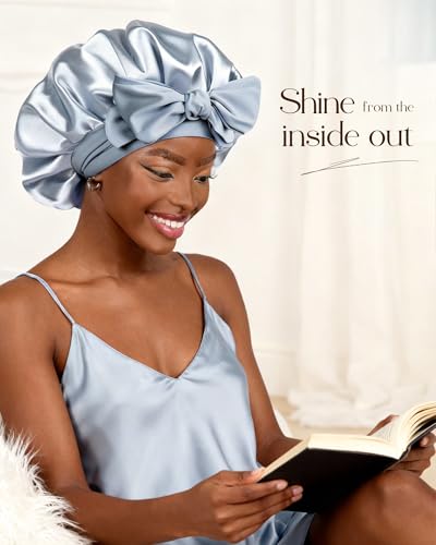 Adjustable Silk Bonnet for Sleeping | Satin Hair Bonnet