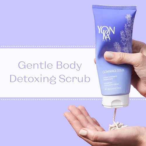 Yon-Ka Exfoliating Cream Scrub | Gommage Doux with Gentle Apricot Kernel and Mango Butter | Remove Dead Skin and Moisturize Dry Skin | 7.48 oz