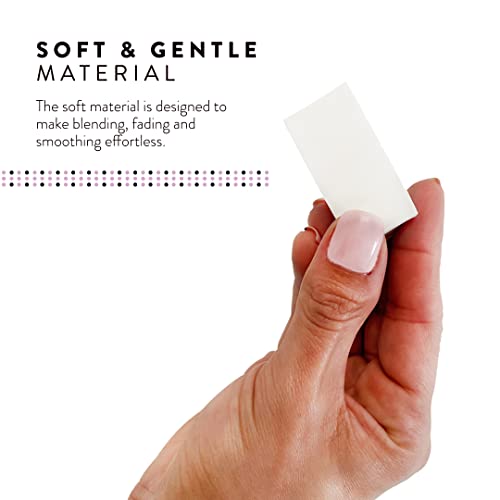 Artist's Choice 500 Pack Makeup Sponge Mini Applicator Wedges, Triangle Cosmetic Sponges for Foundation, Blush, Eye Shadow, Blending and Smoothing, Disposable, Latex Free