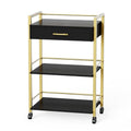 Beauty Salon Trolley Cart with Drawer & Shelves