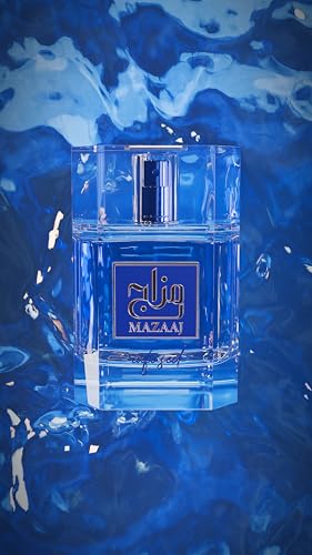 Zimaya Mazaaj Infused Men Eau De Parfum 3.4 Fl Oz - Vibrant Citrus & Woody Scent