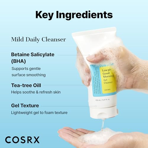 COSRX Low pH Good Morning Gel Cleanser 5.07 fl oz