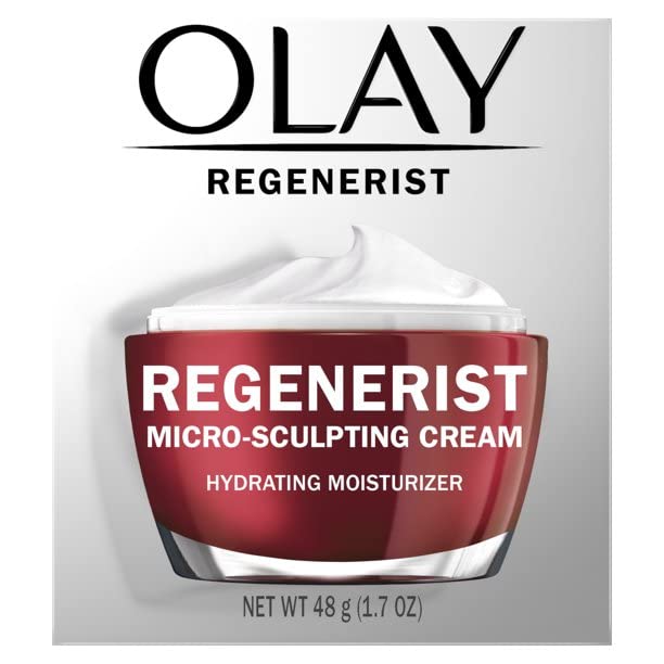 0LAY Regenerist Micro-Sculpting Cream, Moisturizer 1.7 oz (48 g) - MicroSculpting Micro Sculpting