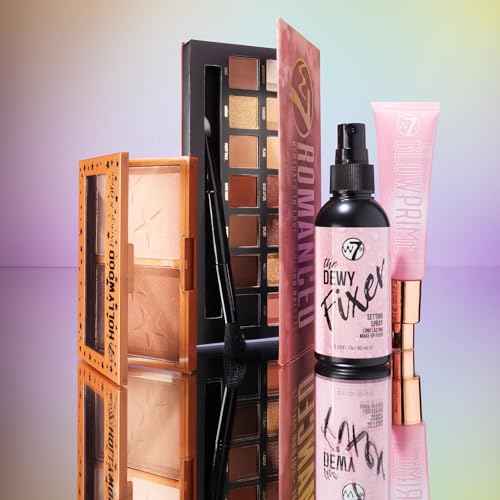 W7 Ultimate Glow Set - 4 Piece Set - Dewy & Radiant Makeup Products For Bright, Flawless Skin!