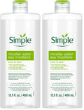 Simple Micellar Water Makeup Remover, 13.5 oz (Pack of 2)