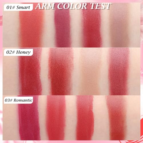 4-Color Cream Blush Palette - Matte & Long-Lasting Cheek