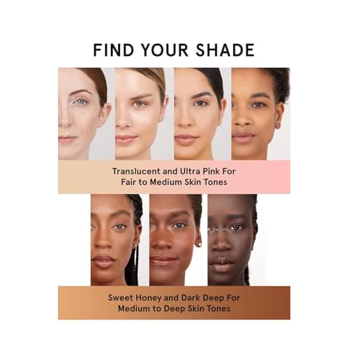 One Size Ultimate Blurring Setting Powder Full Size - Ultra Pink - for Fair to Medium Skin Tones