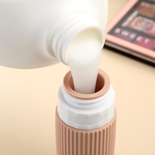 Mrsdry TSA Approved 2oz Travel Bottles - Leak Proof Silicone Toiletry Containers (4 Pack)
