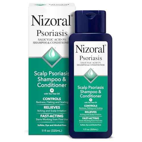 Nizoral Psoriasis Shampoo & Conditioner - Effective Scalp Psoriasis Treatment, 11 Ounce